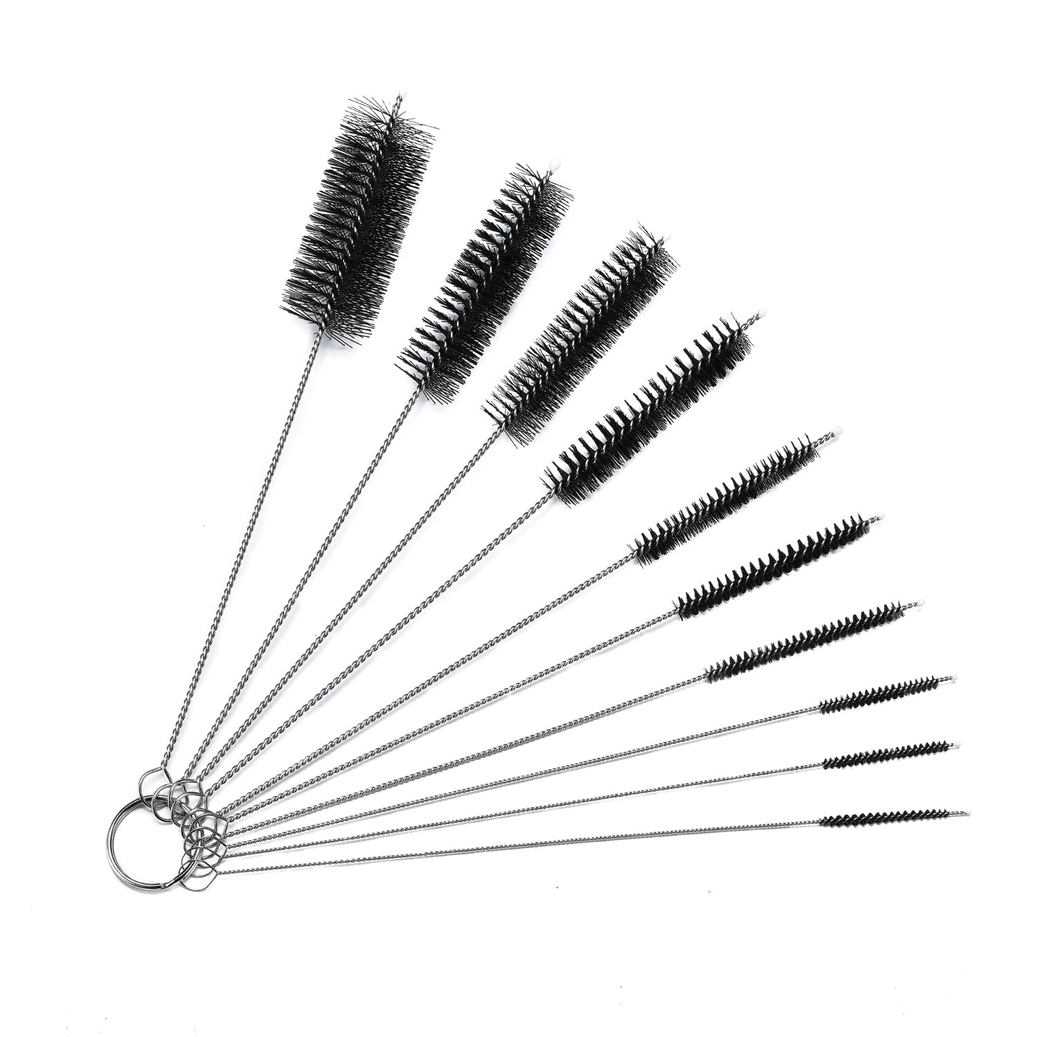 CIYAPED Straw Cleaner Brush Set, Bottle Cleaning Brushes and Nylon Pipe