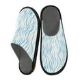thumbnail image 2 of IAUYY Memory Foam House Slippers Suitable for Both Men and Women. Comfortable, Anti-Slip Plush Flat-Bottomed Slippers The Best Holiday Gift Simple Line Art, 2 of 9