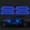 Blue 4pcs, variant on 4 PCS Car Open Reflective Sticker Universal Safety Warning Mark Reflective Stickers Lighting Luminous Decor Auto Door Stickers