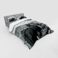 thumbnail image 3 of Ambesonne Grey Bedding Set 3 Pcs, Nostalgic Grand Canyon, Twin XL, Grey, 3 of 3