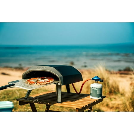 Ooni - Koda 12 in Gas-Powered Outdoor Pizza Oven - Black