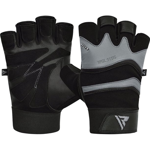 RDX Weight Lifting Gloves for Gym Workout Breathable, Cowhide Leather