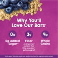 thumbnail image 4 of Happy Tot Organics Super Morning Oat Bar, Blueberry & Oatmeal, Organic Toddler Snack, 5 bars per box (1 Box), 4 of 11