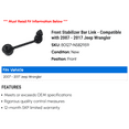 thumbnail image 2 of Front Stabilizer Bar Link - Compatible with 2007 - 2017 Jeep Wrangler 2008 2009 2010 2011 2012 2013 2014 2015 2016, 2 of 2