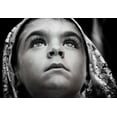 thumbnail image 2 of Cavalli, Giovanni 18x14 Black Ornate Wood Framed with Double Matting Museum Art Print Titled - Girl With Sardinian Traditional Veil, 2 of 4