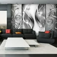 thumbnail image 1 of Tiptophomedecor Glam Wallpaper Wall Mural - Diamonds In Silver, 1 of 4