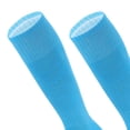 thumbnail image 5 of QSAWXQZ Kids' Soccer Socks Cotton Knee High Non Slip Breathable Cushioned Athletic Socks Free Size, 5 of 6