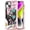 Cassette Tape, variant on for iPhone 13 / iPhone 14 Case Cute - Compatible with Magsafe - Military-Grade 20 ft Drop Protection Shockproof Phone Case - Funny Skeleton Design (6.1") Glitter Pink