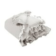 thumbnail image 5 of Lush Decor Ella Shabby Chic Ruffle Lace Throw Neutral Single 50X60+3, 5 of 11
