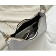 thumbnail image 4 of Women Shoulder Bag Retro Classic Tote HandBag Crocodile Pattern Clutch Purse with Zipper Closure, 4 of 8