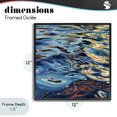 thumbnail image 4 of Stupell Industries Sunrise on Rippling Water Black Framed Giclee Art, design by Kate Jarvik Birch, 4 of 9