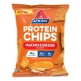 thumbnail image 2 of (4 pack) Atkins Protein Chips, 1.1oz, Nacho Cheese, 2 of 11