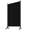 thumbnail image 2 of vidaXL 3-Panel Room Divider Black 260x180 cm, 2 of 4
