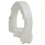 Flip-Up Toilet Seat Riser - Hinged Toilet Seat Lift Riser, Simply & Easy to Install Hinged Raised Toilet Seat