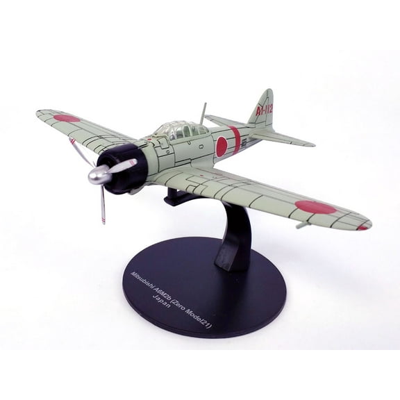 Mitsubishi A6M2 Zero Imperial Japanese Navy Fighter - Akagi - Pearl Harbor 1941 - 1/72 Scale Model