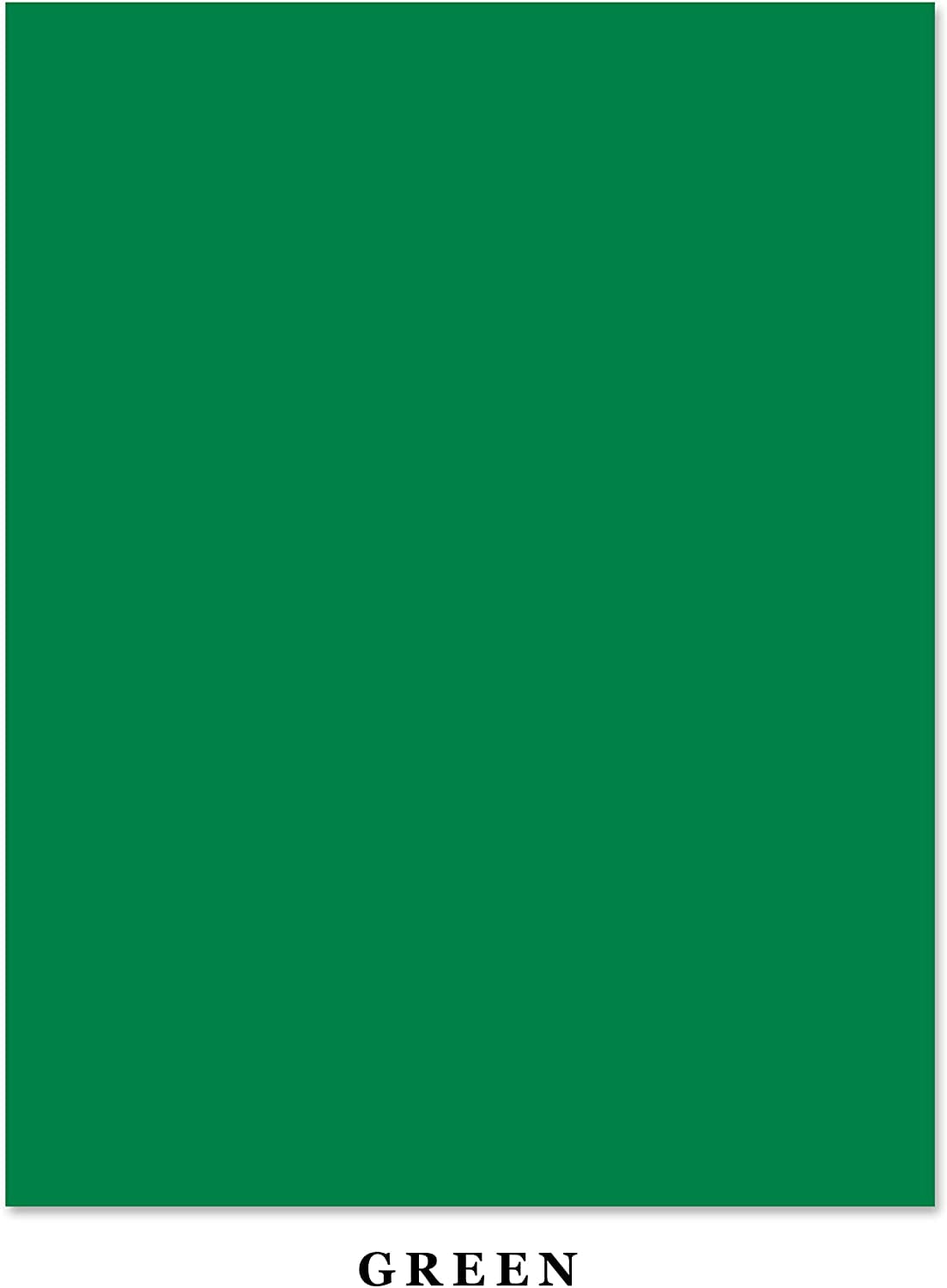 Christmas Green Cards Colored Card Stock Paper 50 Sheets Pack