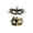A003- Gold, variant on 2 Pack, Couples Masquerade Masks Black Masquerade Mask for Women and Men Halloween Masks for Adults Venetian Masquerade Masks for Masquerade Party Mardi Gras Accessories Black