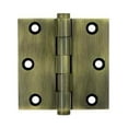 thumbnail image 2 of Deltana DSB35 3 x 3 in. Square Hinge, Antique, 2 of 2