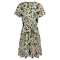 thumbnail image 5 of Cute Vintage Bug Pattern Dress Summer Street Style Dresses Female Short Sleeve Printed Sundress, 5 of 7