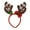 B, variant on Seductiva Party Hat Headband Hair Tie Christmas Fabric Cartoon Snowflake Antlers Christmas Decoration Headband Head Buckle Accessories A