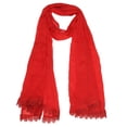 thumbnail image 4 of Dupatta Bazaar Woman's Red Chiffon Dupatta, 4 of 4