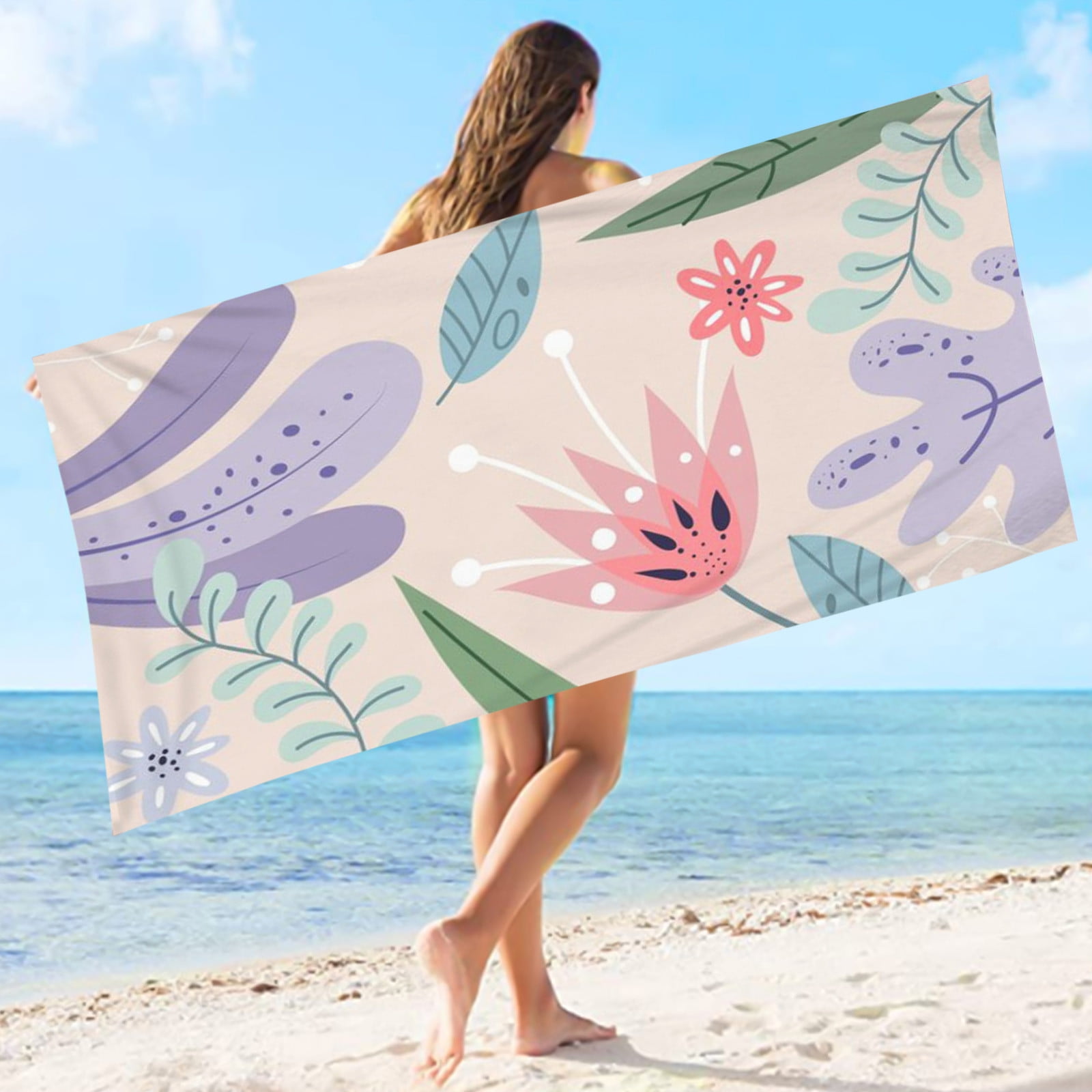 Beach towels under 10 RKSTN Beach Towel Vacation Essentials Fashion