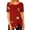 Red, variant on Fesfesfes Ladies Tops And Blouses Women Round Neck Print T- Fashion Comfortable Female Blouses Tops Womens Tops 4(S)