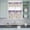 Purple Beige, variant on 3 Piece Kitchen Curtains and Valances Set Wisteria Cafe Curtains 36 Inch Length Spring Purple Flowers Butterflies Vintage Beige Valance & Tier Curtain for Living Room Bedroom Window 54"x18" 27"x36"*2