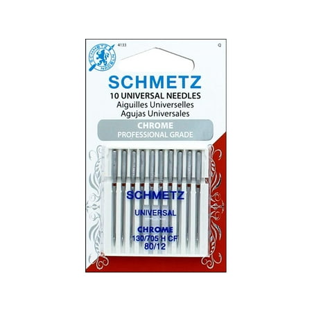 UPC: 0036346141336 | Schmetz Needle Chrome Universal Sz 80/12 10pc