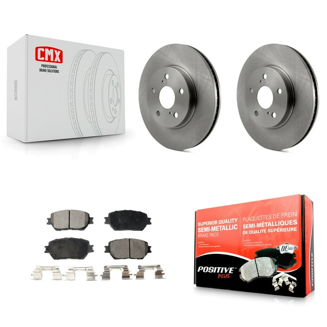Transit Auto Front Disc Brake Rotors and Semi-Metallic Pads Kit for Car Toyota Camry K8F-100362