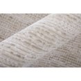 thumbnail image 5 of Feizy Deja Modern Solid, Ivory/Silver, 5' x 7'6" Area Rug Easy Care Stain Resistant Pet & Kid Friendly Casual Floor Rug for Living room Bedroom, 5 of 8