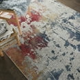 thumbnail image 4 of Nourison Global Vintage Abstract Multicolor 4' x 6' Area Rug, (4x6), 4 of 7