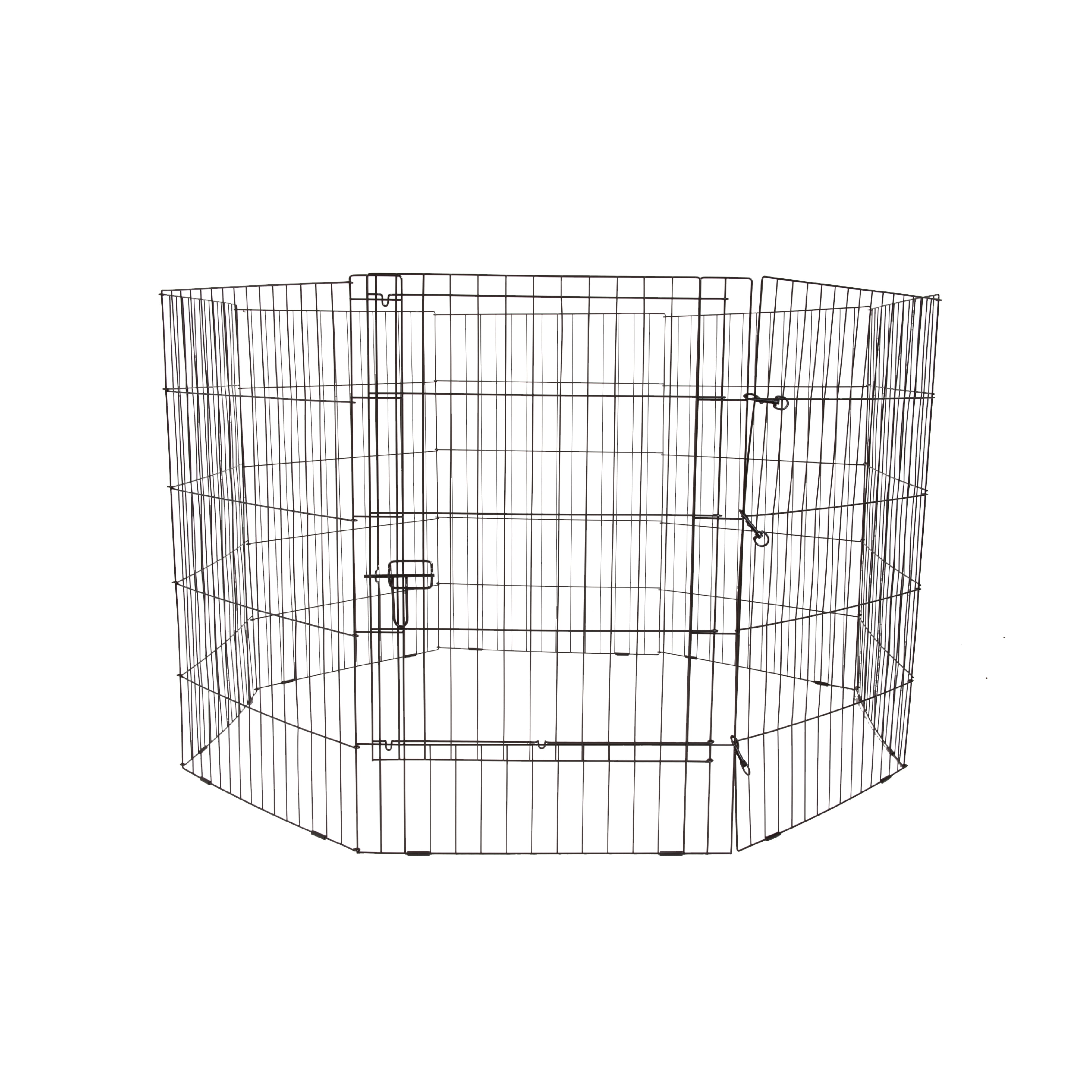 Vibrant Life 8-Panel Pet Exercise Play Pen with Door, 36"H