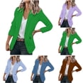 thumbnail image 5 of Qeaghou Savings Blazers for Women Business Casual Long Sleeve Blazer Jackets Lightweight Open Front Cardigan Jacket Work Office Suit, 5 of 6