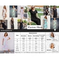 thumbnail image 6 of Oudiya Women Long Nightgown Short Sleeve House Dress Pleated Full Length Moo Moos Loungwear S-4XL, 6 of 6