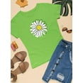 thumbnail image 3 of Daisy Hand Drawn Doodle T-Shirt Women -Image by Shutterstock, Female 3X-Large, 3 of 4