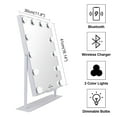 COOLJEEN Bluetooth Hollywood Vanity Makeup Mirror with Lights Wireless