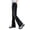 s0731cmj-3b-Black, variant on Low Rise Jeans Girls Wide Leg Jeans Large Front Patch Pockets Washed Denim Pants | Retro girls wide leg denim pants with distinct large front patch pockets, building a perfect versatile casual outfit