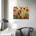 thumbnail image 4 of flowers Canvas Print On Canvas Living Room Bedroom Home Office Wall Decor Ready to Hang, 4 of 6