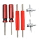 thumbnail image 2 of Tire Valve Core Remover, Multifunction 6PCS Heavy Duty 4 Way Tire Valve Tool Single Double Heads Compact for Cars Trucks Motorcycles ANGGREK Otros, 2 of 8
