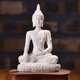 thumbnail image 3 of Estatua de Buda de Tailandia, escultura de Buda hindú, estatuilla de Fengshui, meditación, habitación Interior en miniatura, artesanías de decoración del hogar, 3 of 4