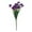 Purple, variant on Artificial Flowers for Outdoors Hanging Basket Realistic Artificial Outdoor Flowers - Submarinen Flowers Plant for Outside Home Decor, Indoor Planters, And Yard Landscaping Harlik