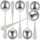 thumbnail image 1 of GOOHOCHY 6 cucharas de sopa de metal, cucharas de sopa de acero inoxidable, cucharas de metal para mezclar y cucharas para revolver sopa., 1 of 8