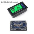 thumbnail image 2 of Battery Monitor Hall Coulomb Meter DC 8-100V 400A Lifepo4 Lead-Acid - Lithium Capacity Power Displa, 2 of 5