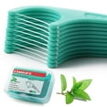 thumbnail image 4 of FAMILIFE Floss Picks 240 unidades limpiador de hilo dental de menta palillos de dientes con 4 prácticos estuches de viaje ayuda a combatir las caries y mantener los dientes limpios palitos de hilo den, 4 of 8