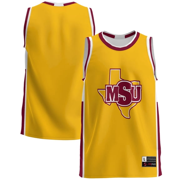 Men's GameDay Greats  Maroon Midwestern State Mustangs  Lightweight Basketball Jersey