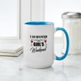 thumbnail image 4 of CafePress - I Survived Girl's Weekend Mugs - 15 oz Ceramic Large White Nolvety Mug, 4 of 4