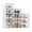 White/1309-12P/12.99 x 9.06 x 5.51 inch, variant on Alvantor 10 Pack/15 Pack Shoe Storage Box, Foldable Clear Plastic Stackable Shoe Organizer, Shoe Containers For Sneaker Display, Hat Organizer
