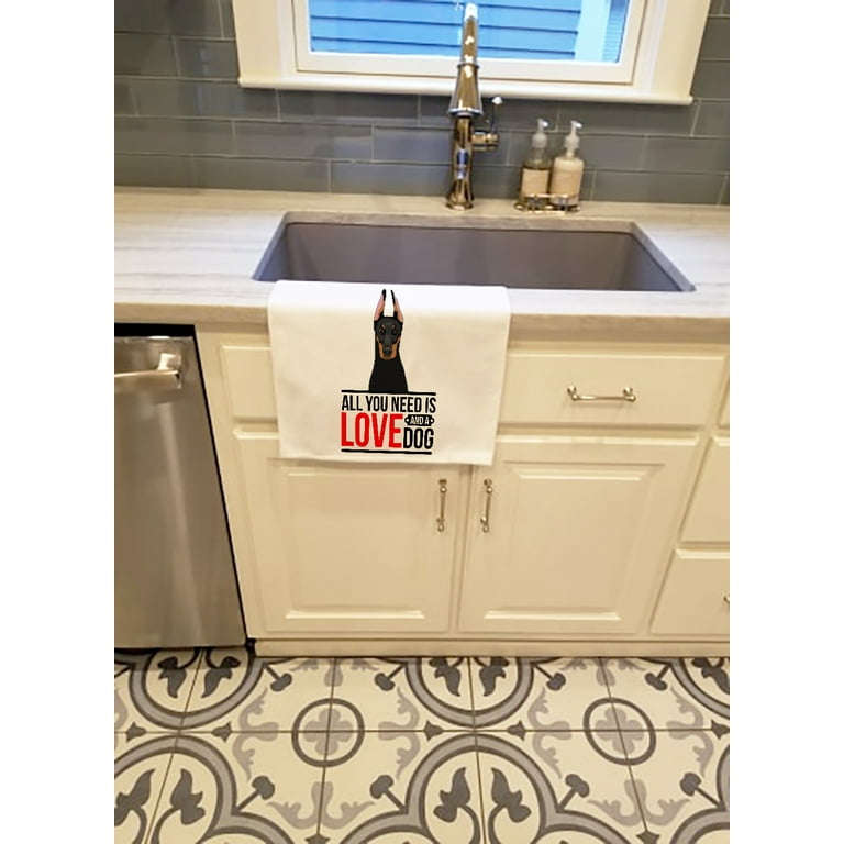 Rust Kitchen Towel 