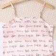 thumbnail image 4 of Uccdo 2Pcs Little Girls Satin Silk Pajama Set, Big Girls Summer Clothes Crop Tops+Pants Sleepwear, 7-12T, 4 of 6